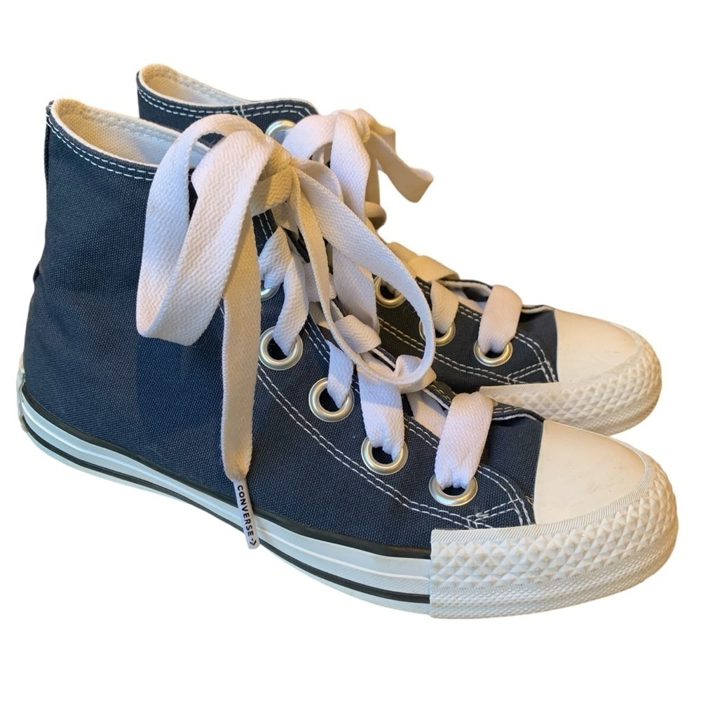 Converse Navy Blue Oversize Details Chuck Taylors Women's 7.5 / Men's 5.5 US